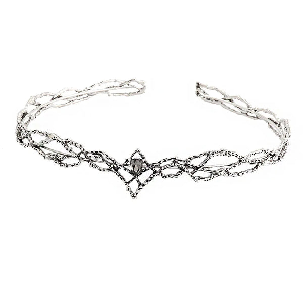 Diadema Tiara corona para cosplay elfos reyes medieval