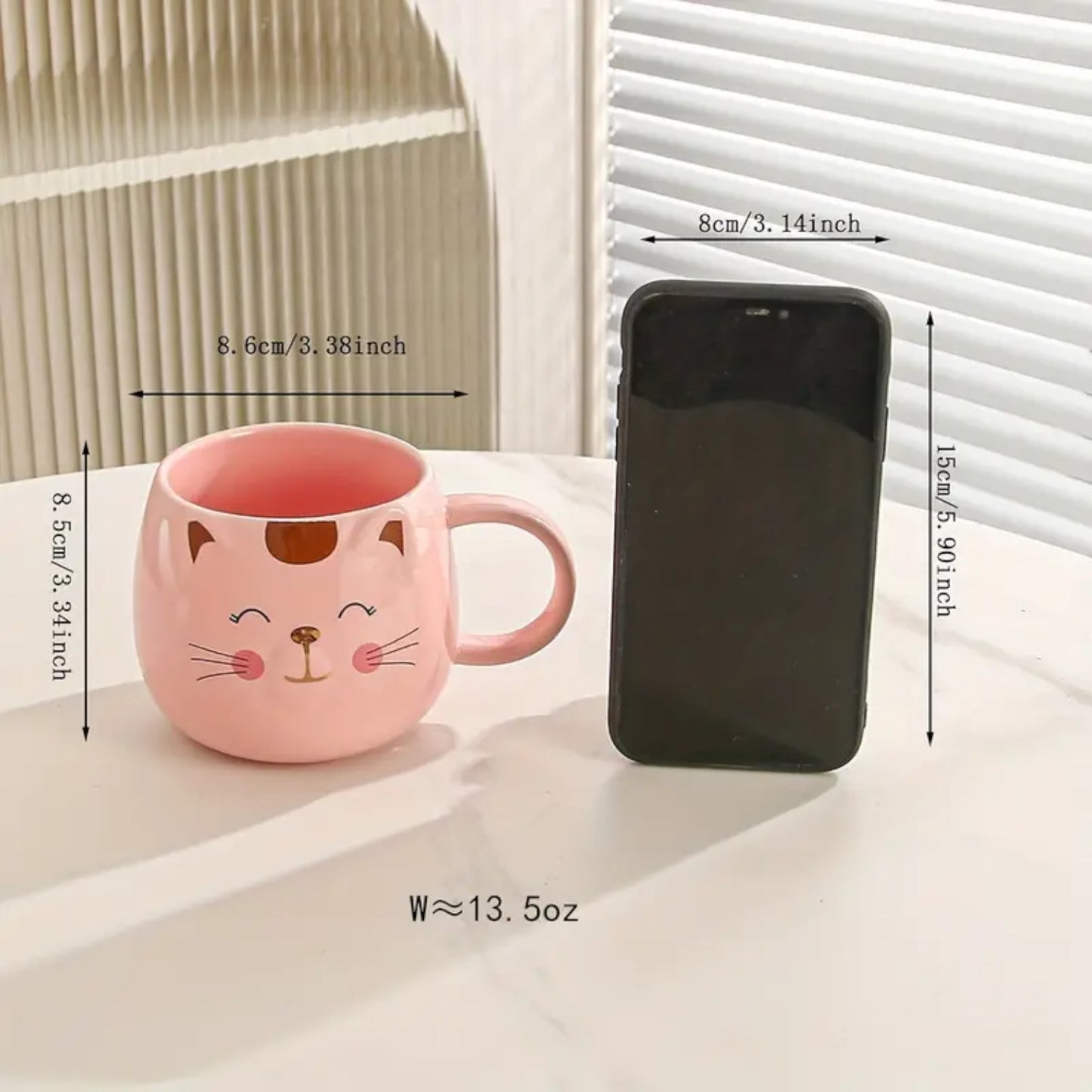 Taza Tazon Gatos Koolkatkoo cat Blanco o negro