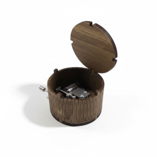 Caja Musical Madera Harry Potter Hogwarts