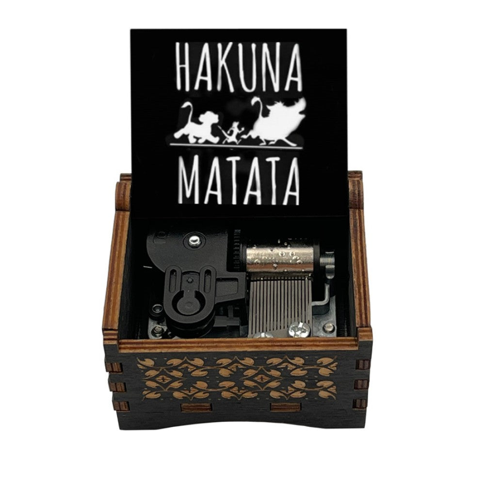 Caja Musical canción HAKUNA MATATA - El Rey León