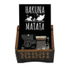 Caja Musical canción HAKUNA MATATA - El Rey León