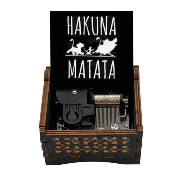 Caja Musical canción HAKUNA MATATA - El Rey León