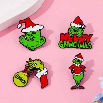 Pin Broche The Grinch Navidad