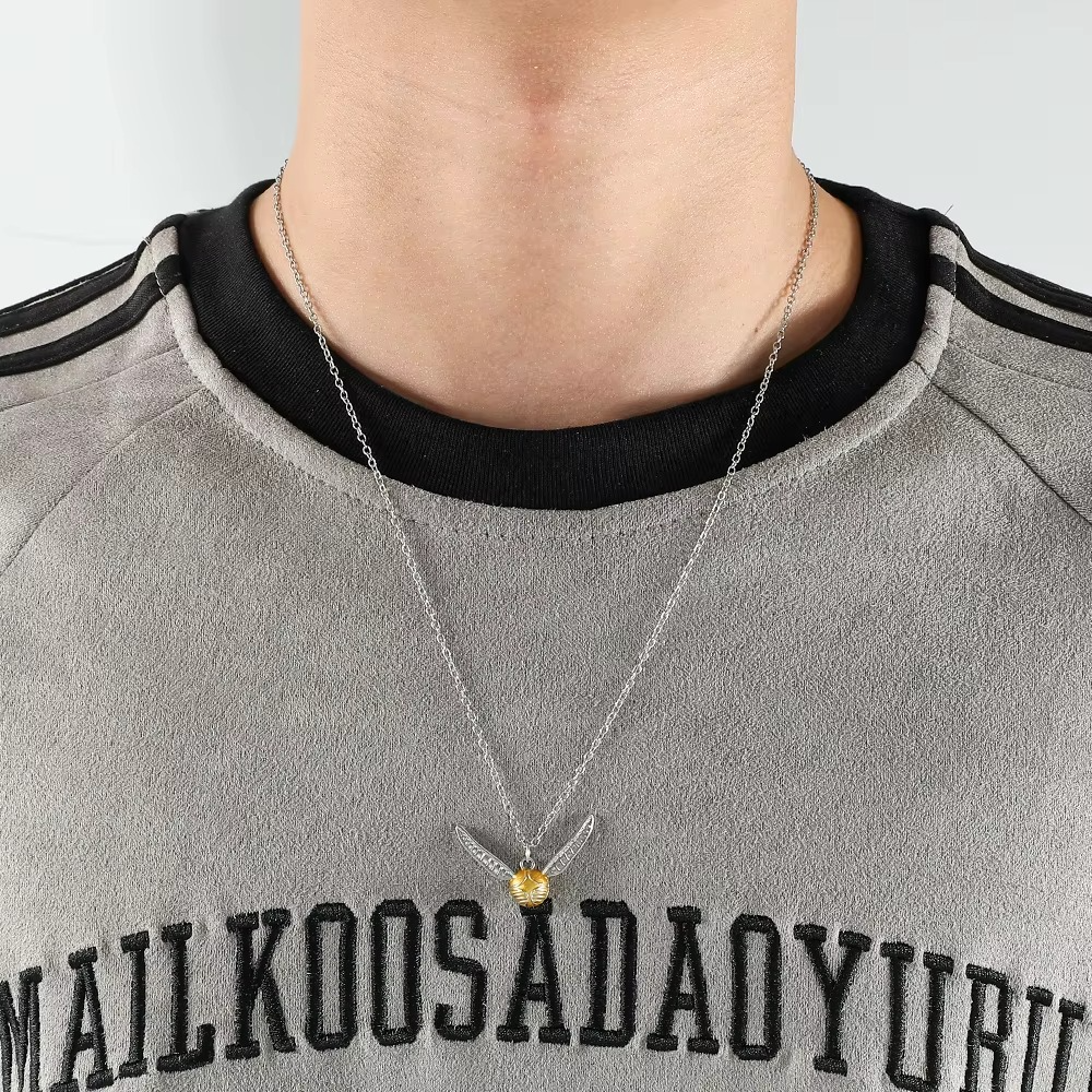 Set Collar Aros Golden Snitch Harry Potter