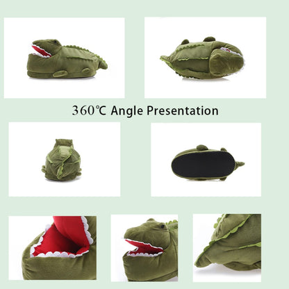 Pantuflas divertida 3D Cocodrilo