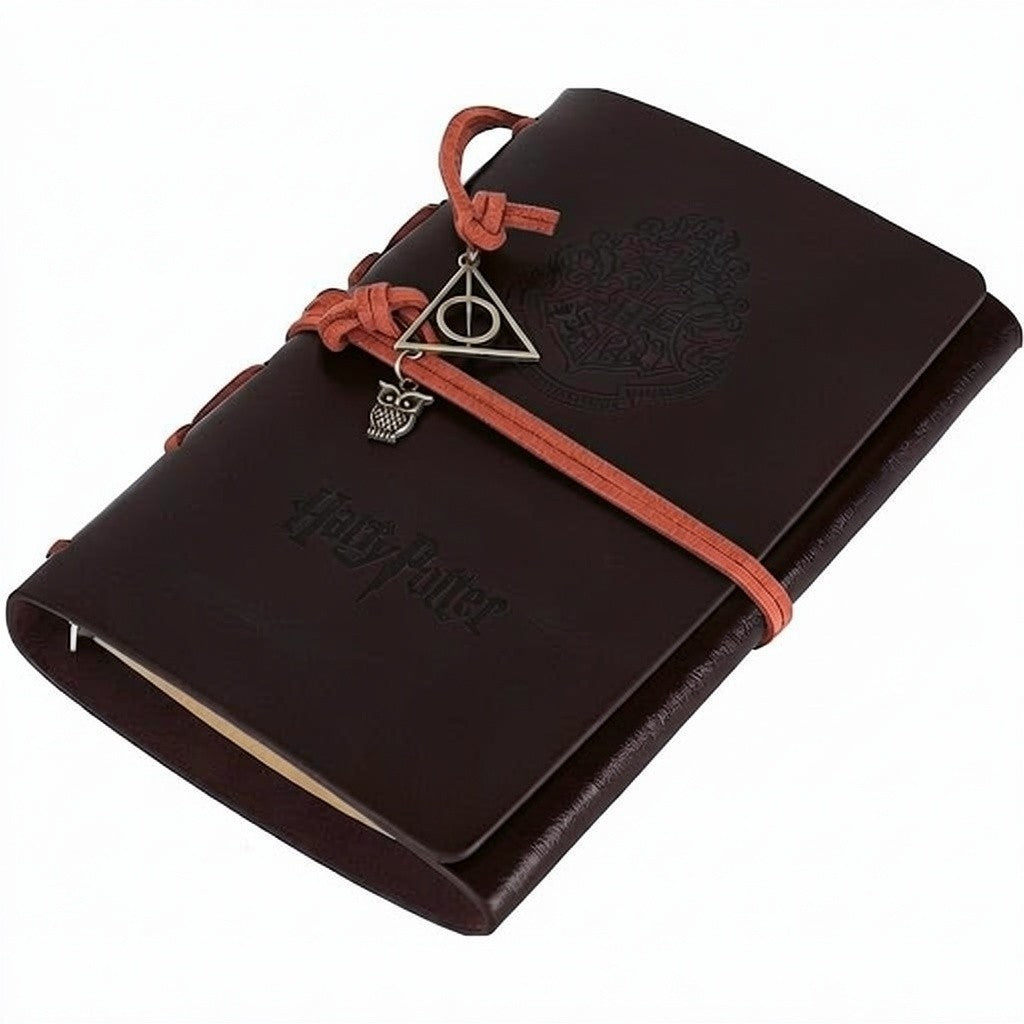 Libreta agenda  planner Delux Harry Potter Broche Snitch