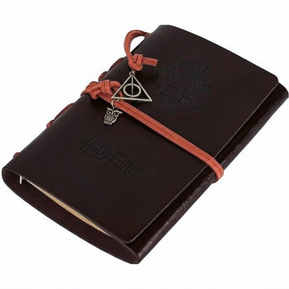 Libreta agenda  planner Delux Harry Potter Broche Snitch