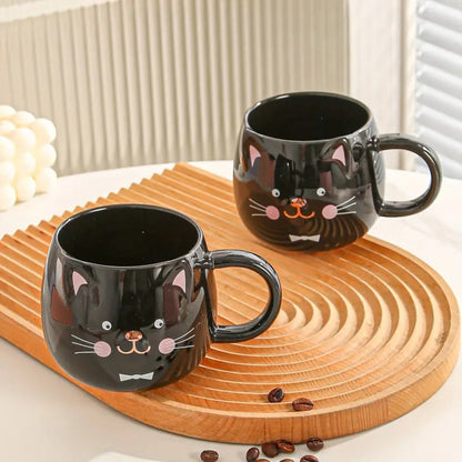 Taza Tazon Gatos Koolkatkoo cat Blanco o negro