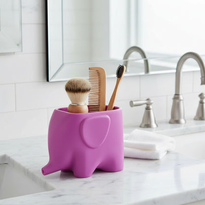 Elefante Escurridor Macetero Portacepillos (estoykuku)