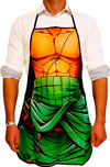 Delantal  cocina divertido One piece  Zoro