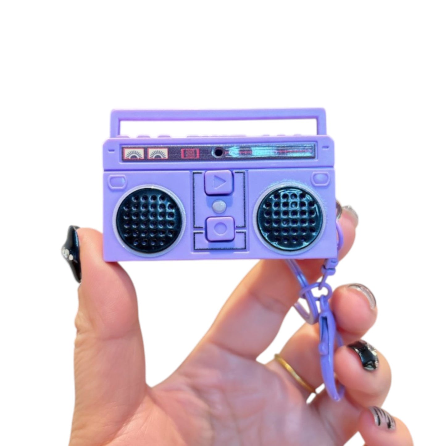 Llavero Mini Radio grabadora Music vintage