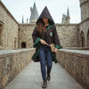 Capa Túnica Cosplay Casas Hogwarts Harry Potter