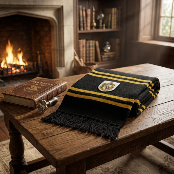 Bufanda Harry P Casa Hufflepuff  XL estoykuku