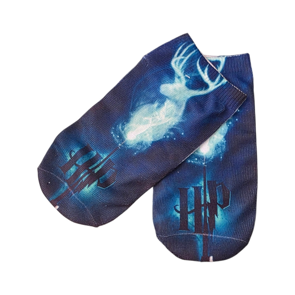Calcetín 3d Tobillera Kawaii  Hp Harry Mago