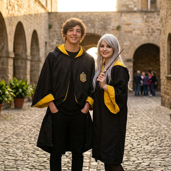 Capa Túnica Cosplay Casas Hogwarts Harry Potter