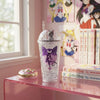 Vaso c/Luz Sailor moon Luna Artemis Kawaii  Glitter