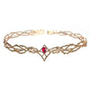 Diadema Tiara corona para cosplay elfos reyes medieval