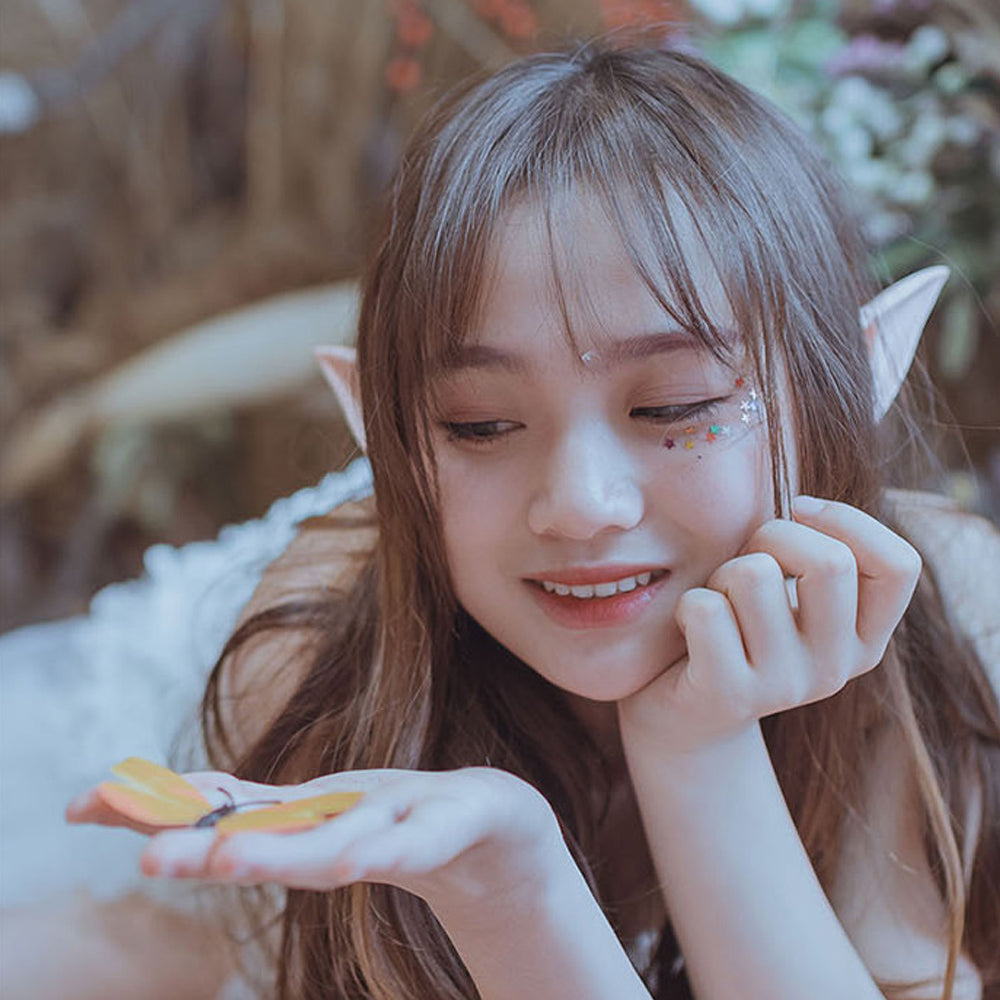 Orejas Elfos Vulcano Vampiro Cosplay, Disfraz Halloween.