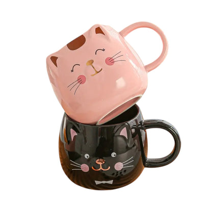Taza Tazon Gatos Koolkatkoo cat Blanco o negro