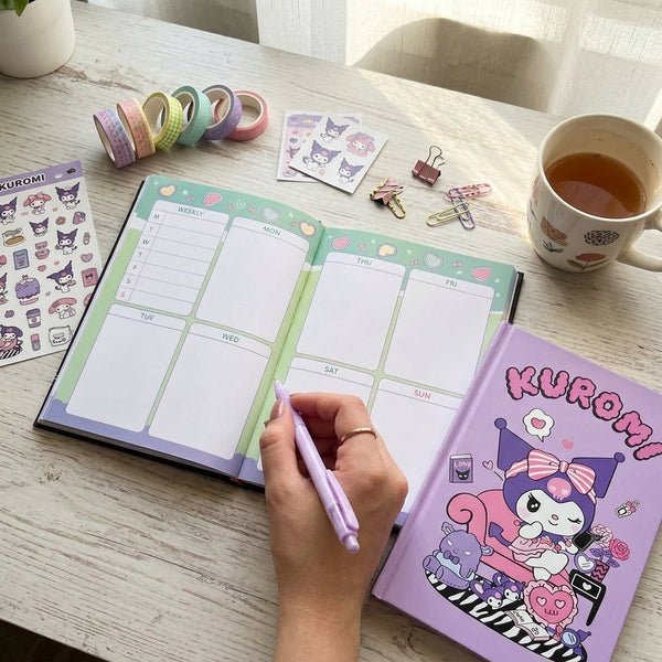Cuaderno planner agenda Kuromy vintage my Melody