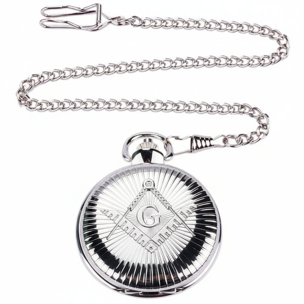 Reloj De Bolsillo Retro Masónico Caballeros Templarios