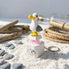 Llavero Antiestrés Con Sonido Led seagull Fidget Toy gaviota