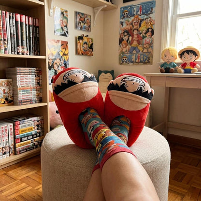 Pantuflas 3D de Monkey D. Luffy One Piece