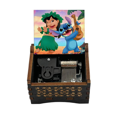 Caja musical Hawaiian Roller Coaster Ride LILO and STITCH