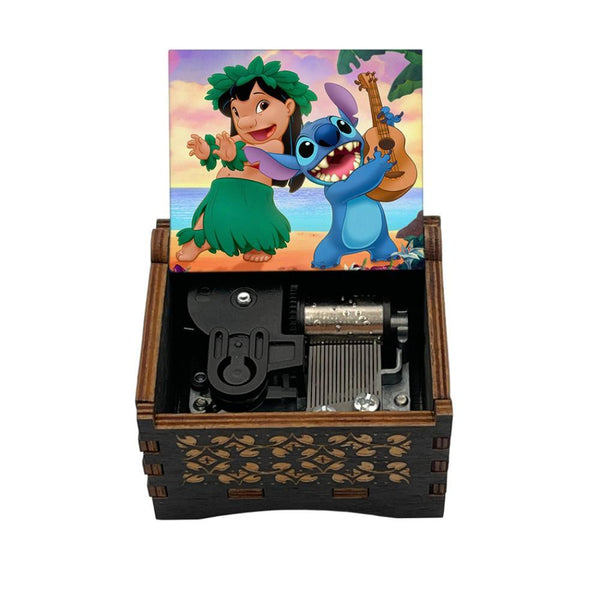 Caja musical Hawaiian Roller Coaster Ride LILO and STITCH