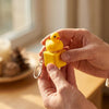 Llavero Antiestrés Con Sonido Led Duck Fidget Toy Patito