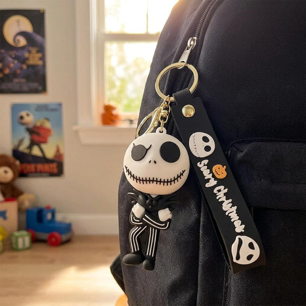 Llavero Xl 3D Silicona Jack skellington