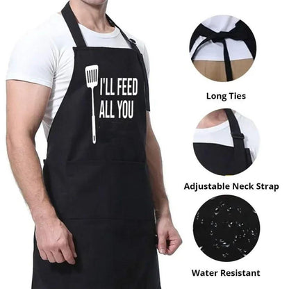Delantal Divertido I'll Feed You