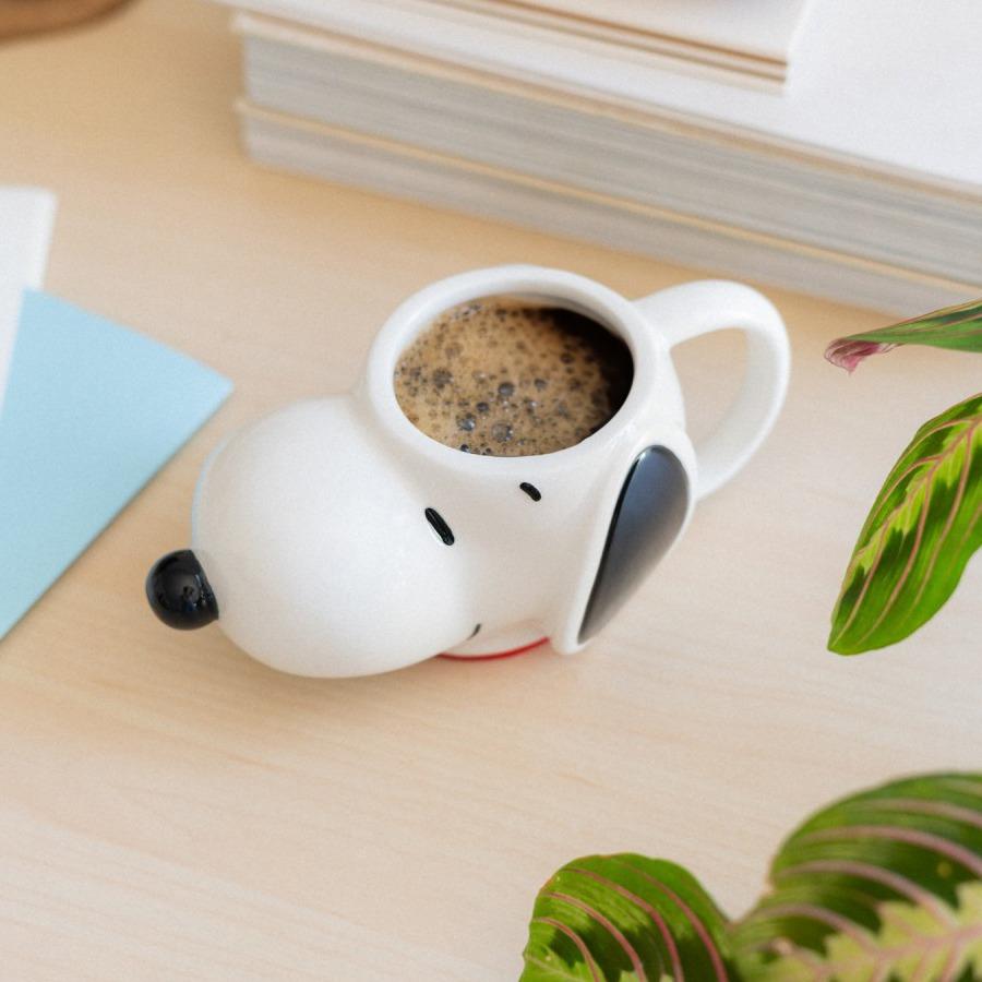 tazón cerámica 3D rostro Snoopy