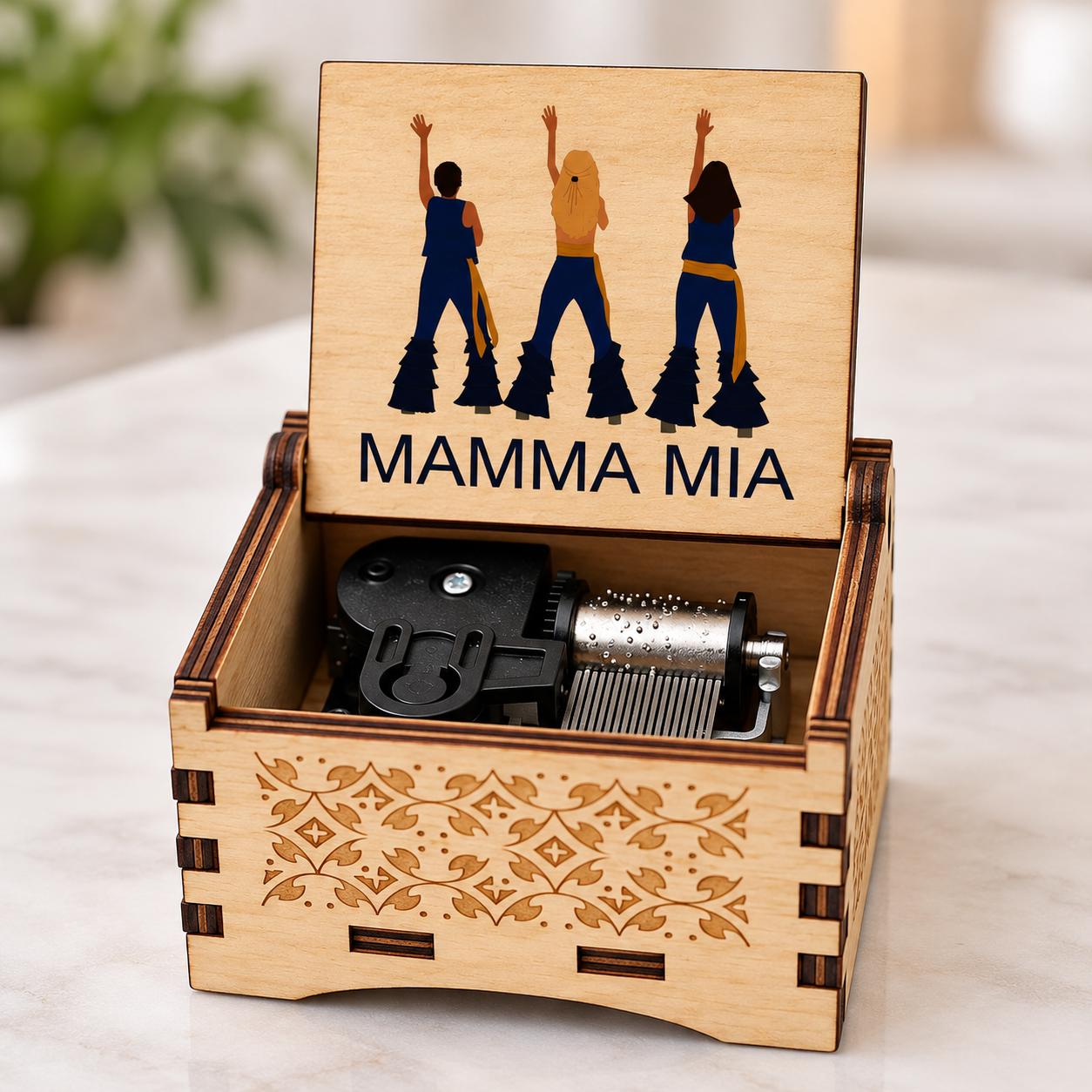 Caja Musical  Mamma Mia Canción de ABBA