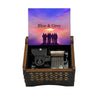 Caja Musical BTS Blue and Grey