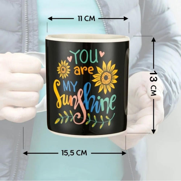 Tazón cerámica gigante JUMBO "you are my sunshine" 900 ml