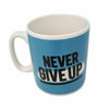 Tazón Jumbo cerámica  "Never Give Up" extragrande 900 ml