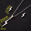 Set Collar y aros en forma de rayo Harry Potter
