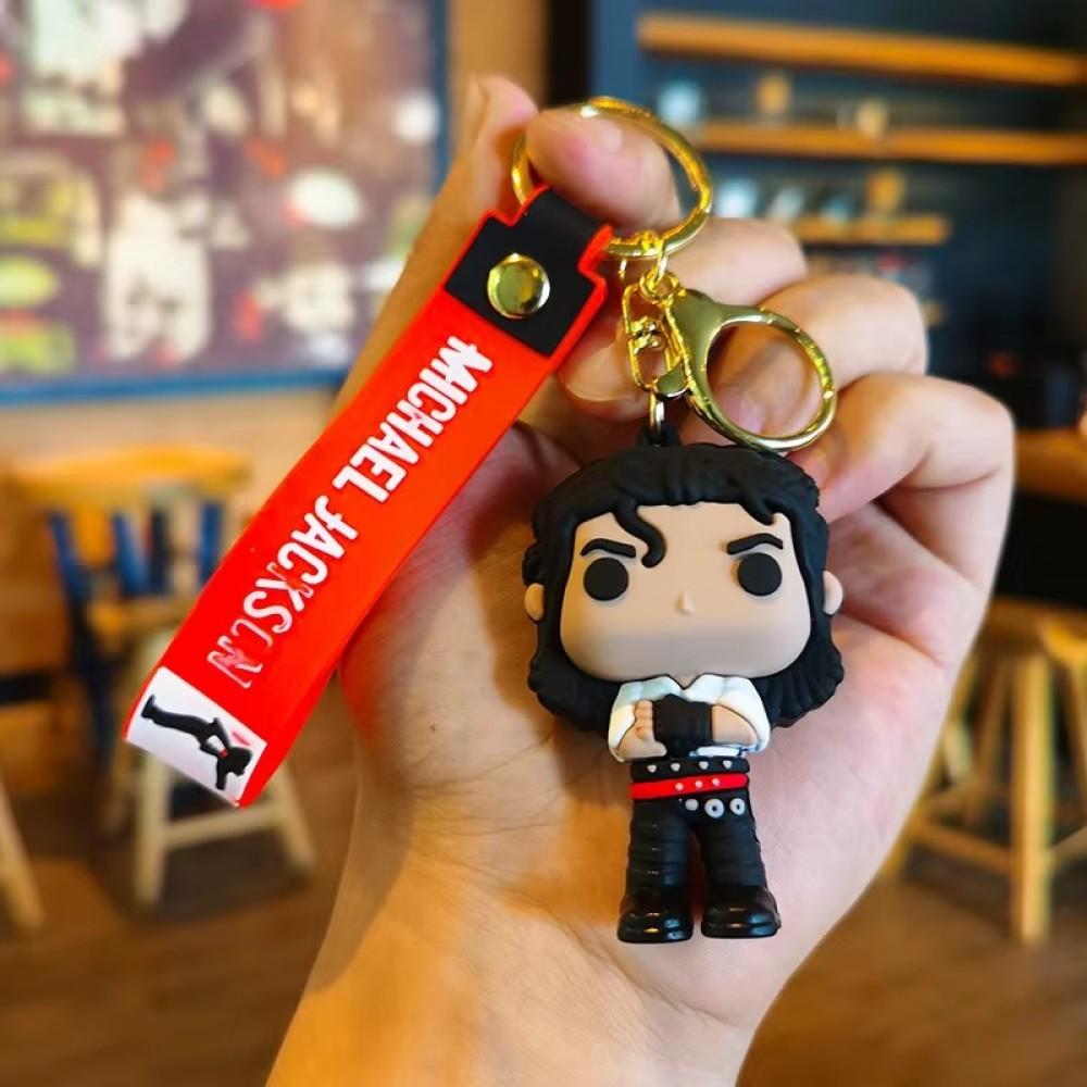 Llavero 3D Silicona Cantante Michael Jackson
