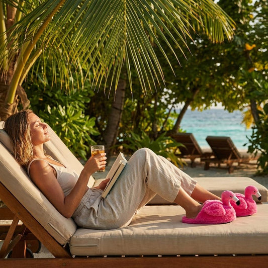 Pantuflas Suaves 3D Flamenco