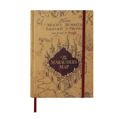 Libreta Agenda Harry Potter mapa (the Marauders Map)