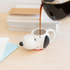 tazón cerámica 3D rostro Snoopy