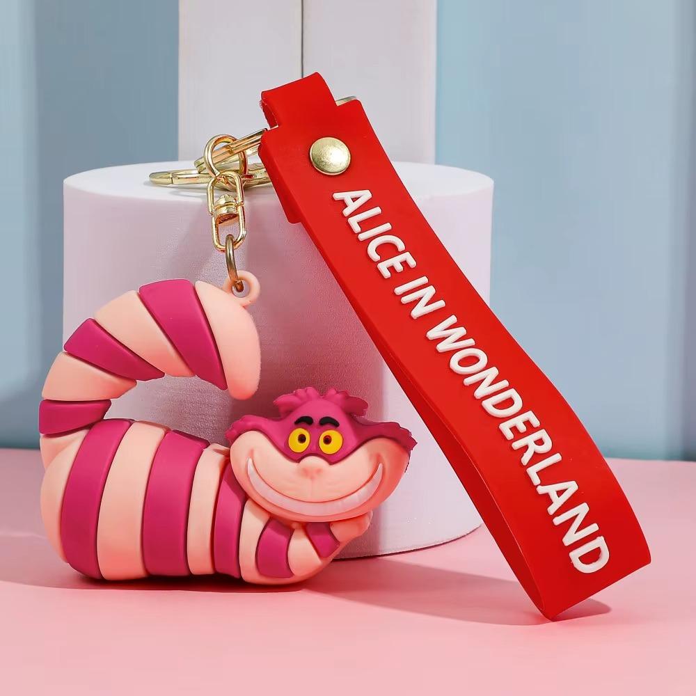 Llavero XL silicona Gato de Cheshire Alicia en el pais