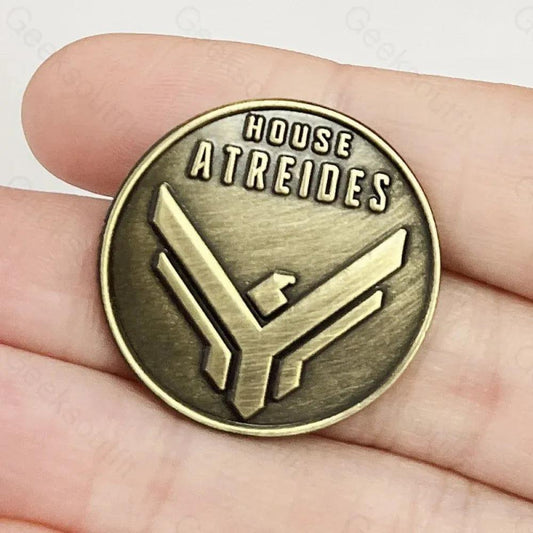 Pin broche metálico de Dune 'Casa Atreides'