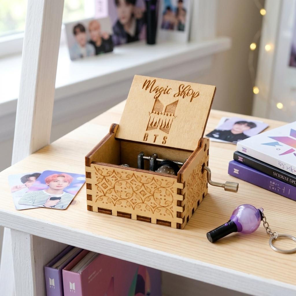Caja musical BTS Magic Shop