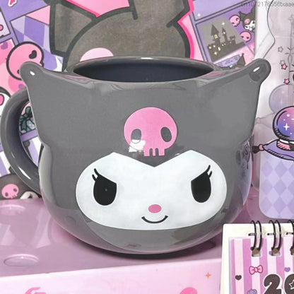 Tazón Taza cerámica Kuromi