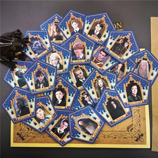 Tarjetas lamina  personaje Harry Potter rana de Chocolate