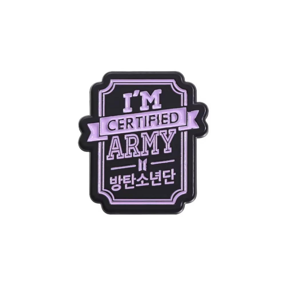 Broche o Pin “I’m Certified ARMY”