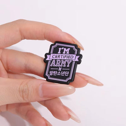 Broche o Pin “I’m Certified ARMY”