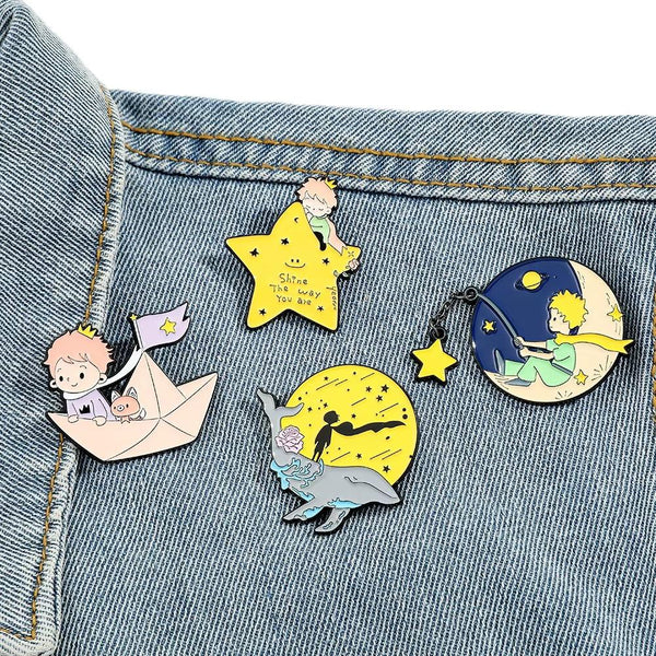 Pack de pines o  broches el principito le petit prince